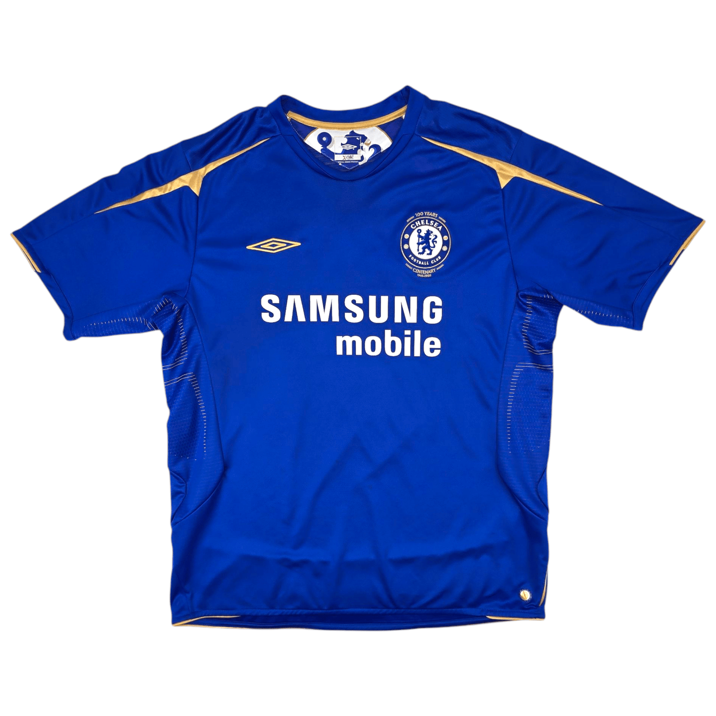 2005/06 Chelsea Home Football Shirt (XL) Umbro #26 Terry (Centenary)