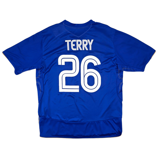 2005/06 Chelsea Home Football Shirt (XL) Umbro #26 Terry (Centenary)