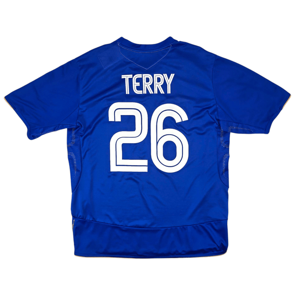 2005/06 Chelsea Home Football Shirt (XL) Umbro #26 Terry (Centenary)