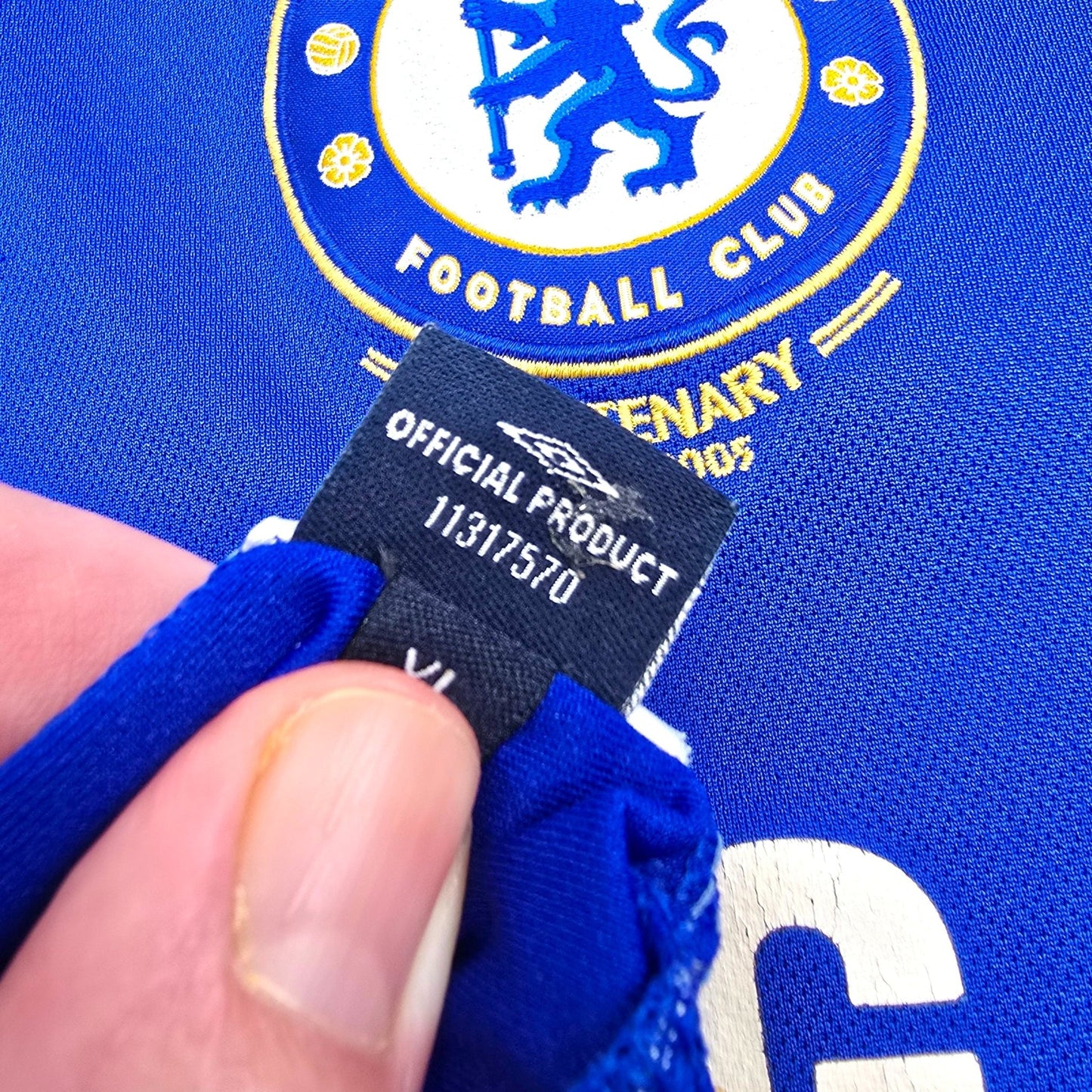 2005/06 Chelsea Home Football Shirt (XL) Umbro