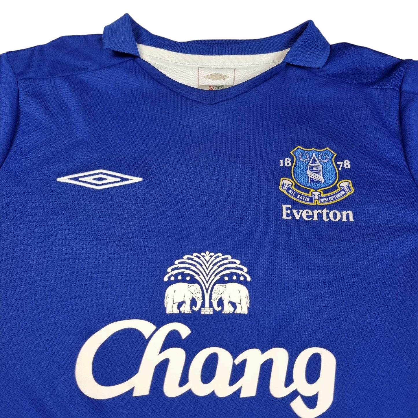 2005/06 Everton Home Football Shirt (M) Umbro #9 Ferguson