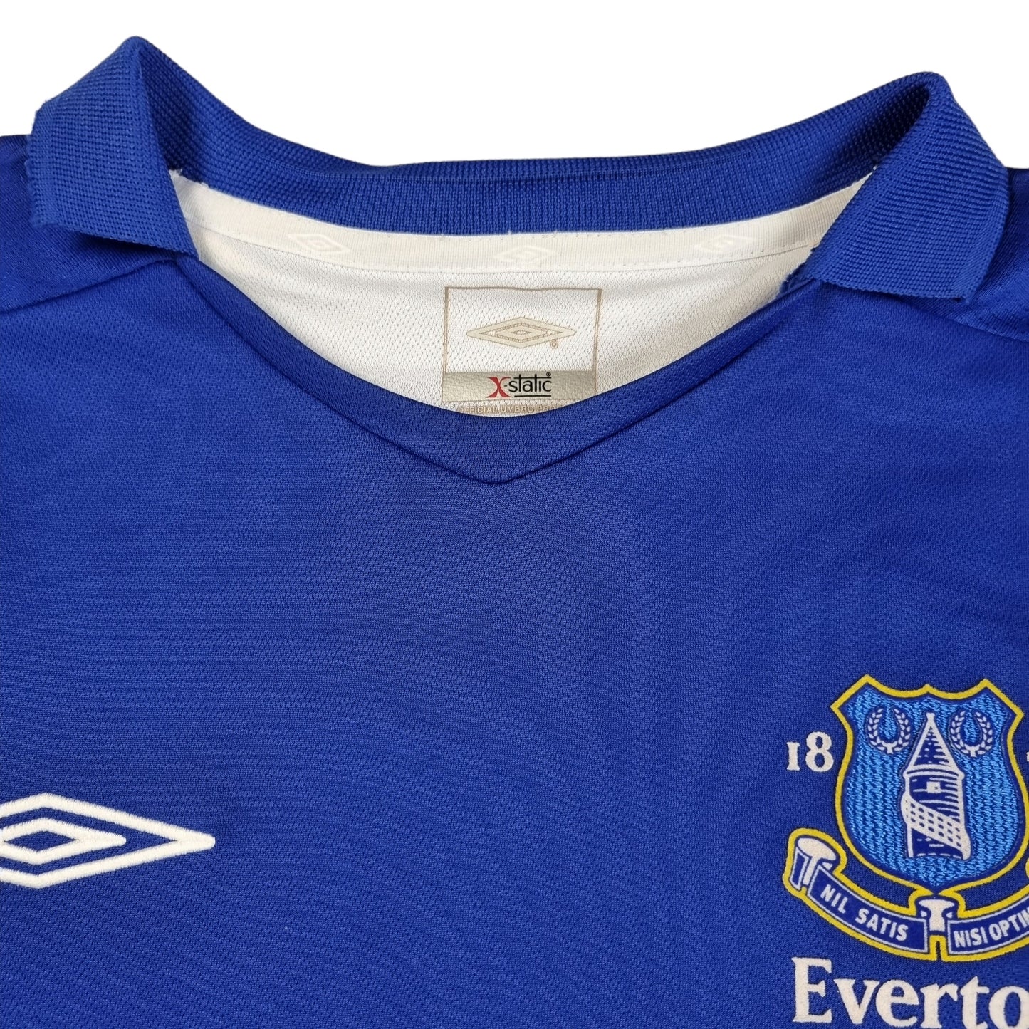 2005/06 Everton Home Football Shirt (M) Umbro #9 Ferguson