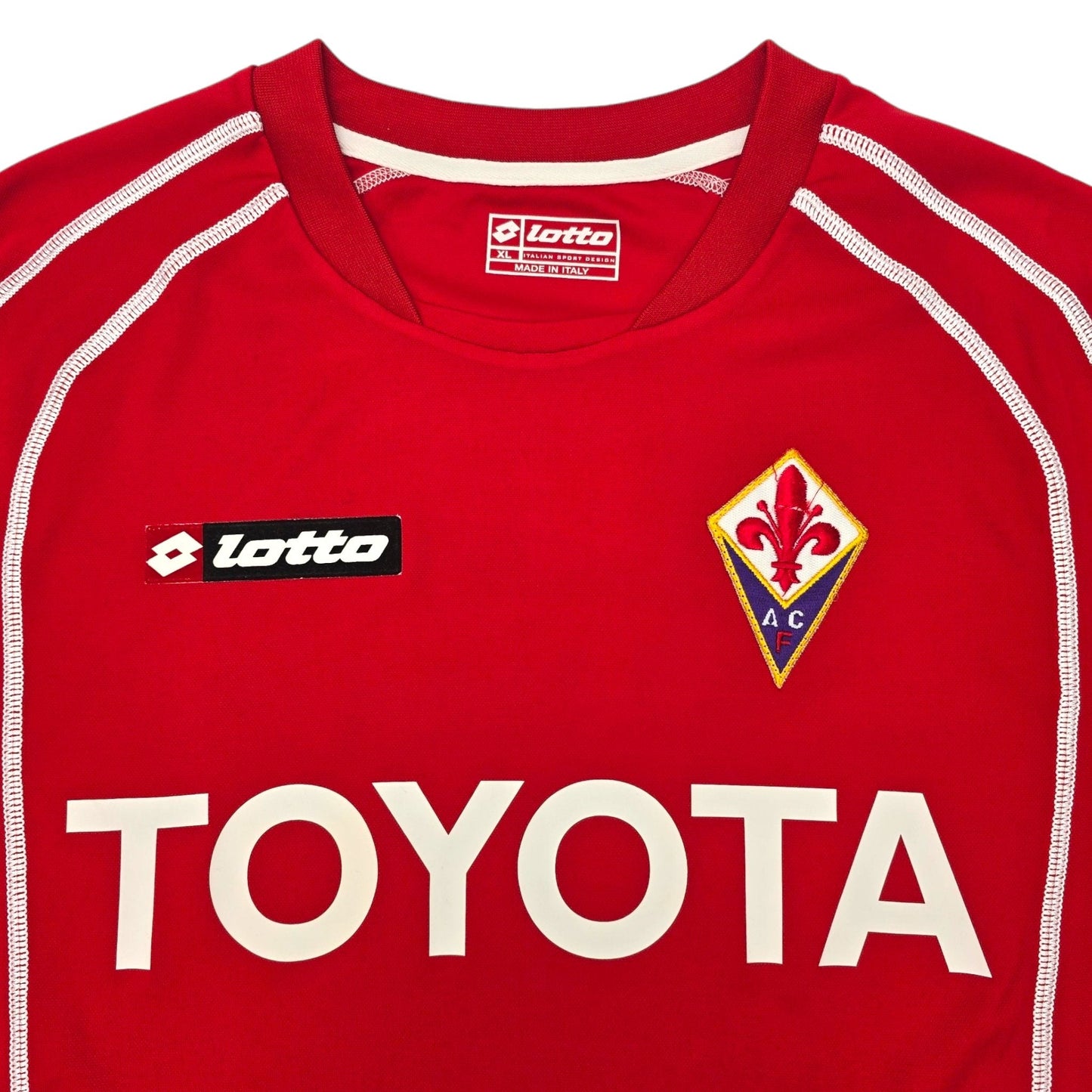 2005/06 Fiorentina Third Football Shirt (XL) Lotto #30 Toni