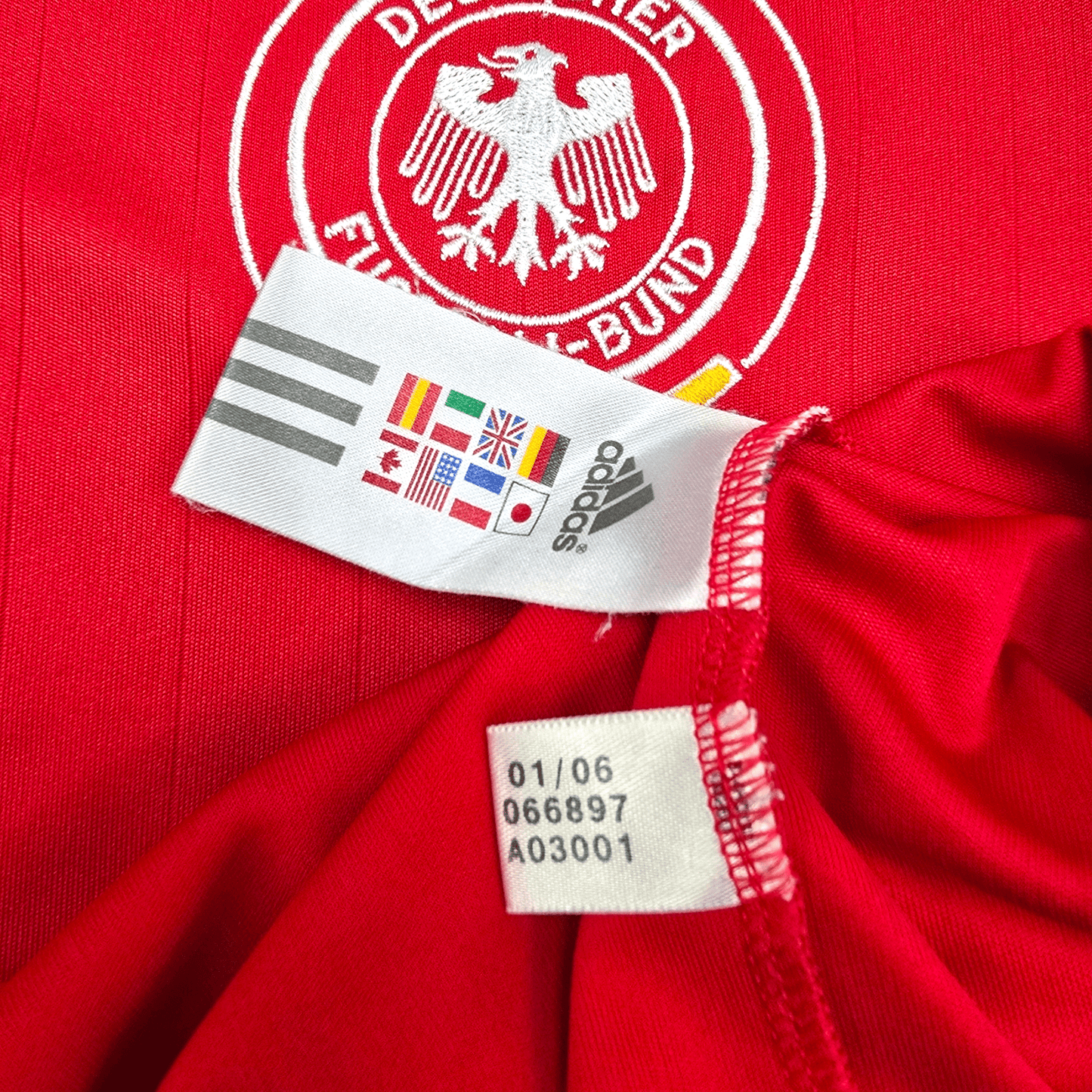 2005/06 Germany Away Football Shirt (L) Adidas #13 Ballack