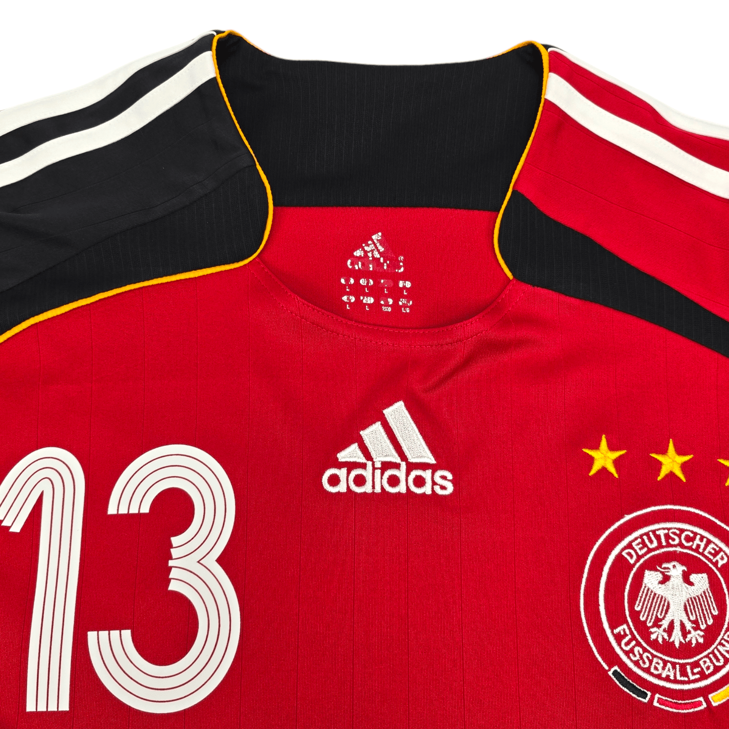 2005/06 Germany Away Football Shirt (L) Adidas #13 Ballack
