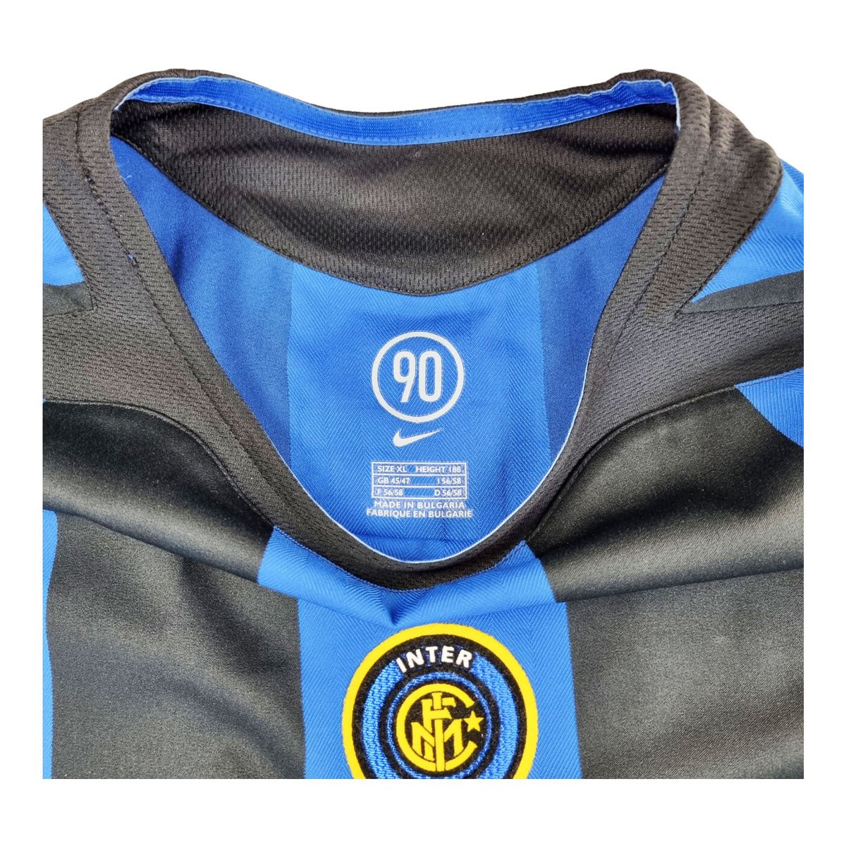 2005/06 Inter Milan Home Football Shirt (L) Nike #7 Figo
