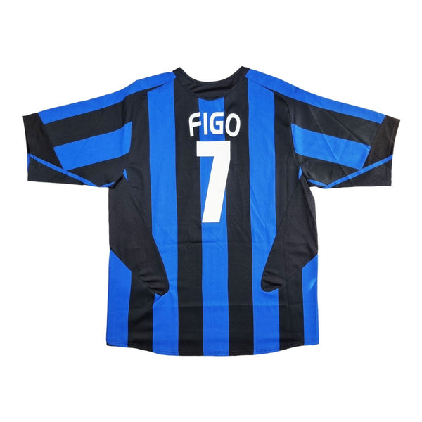 2005/06 Inter Milan Home Football Shirt (L) Nike #7 Figo
