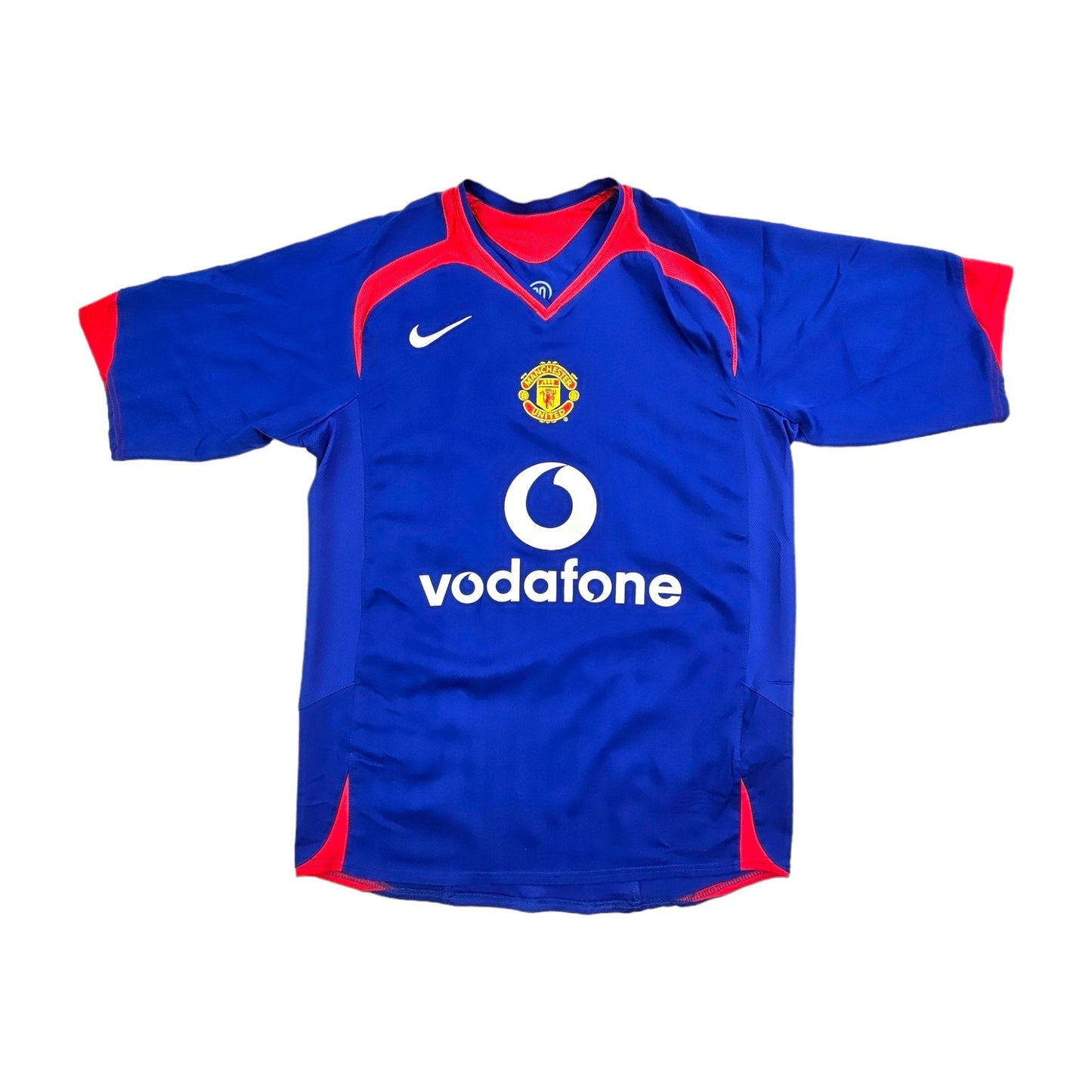 2005/06 Manchester United Away Football Shirt (S) Nike #10 v.Nistelrooy