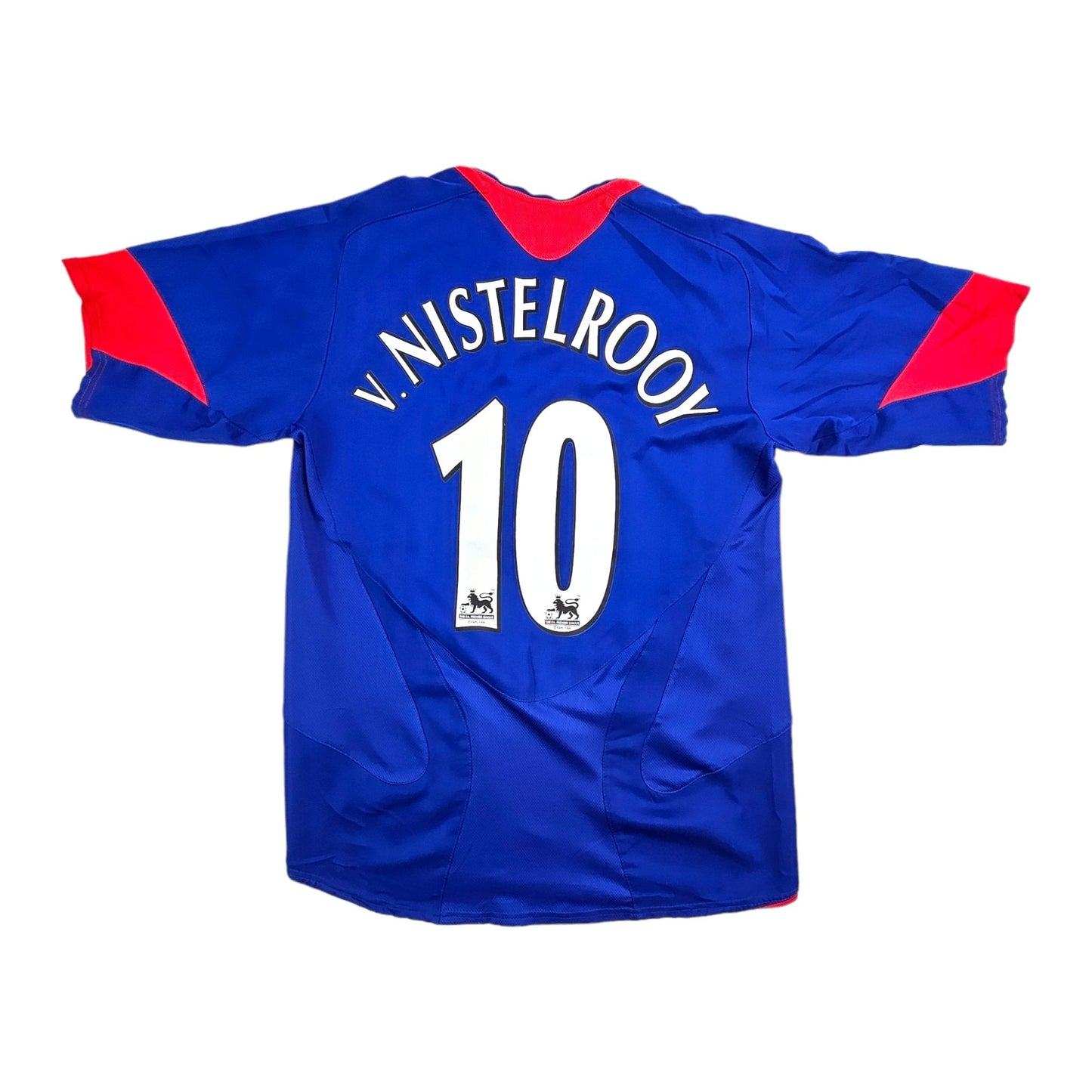 2005/06 Manchester United Away Football Shirt (S) Nike #10 v.Nistelrooy