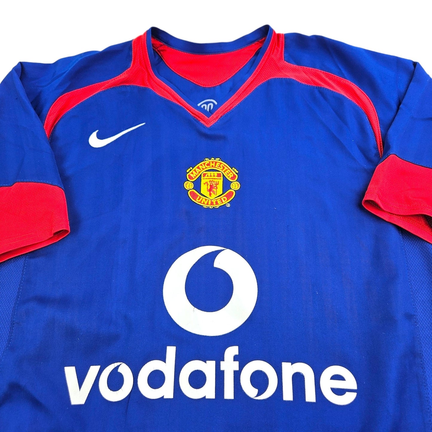 2005/06 Manchester United Away Football Shirt (S) Nike #10 v.Nistelrooy