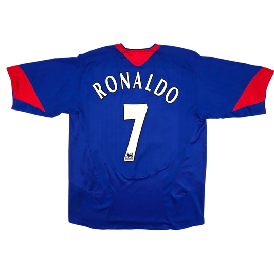 2005/06 Manchester United Away Football Shirt (XL) Nike #7 Ronaldo