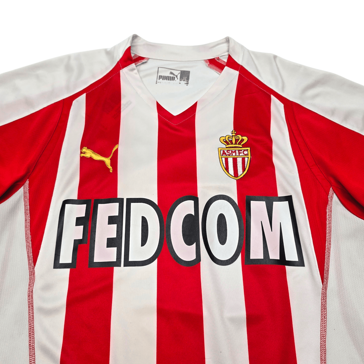 2005/06 Monaco Home Football Shirt (M) Puma (European)