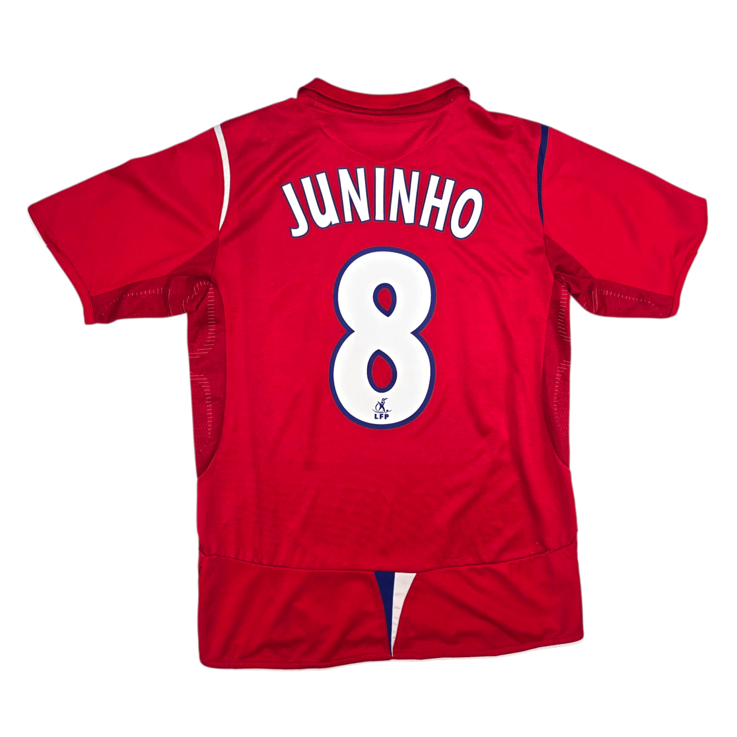 2005/06 Olympique Lyonnais Away Football Shirt (M) Umbro #8 Juninho