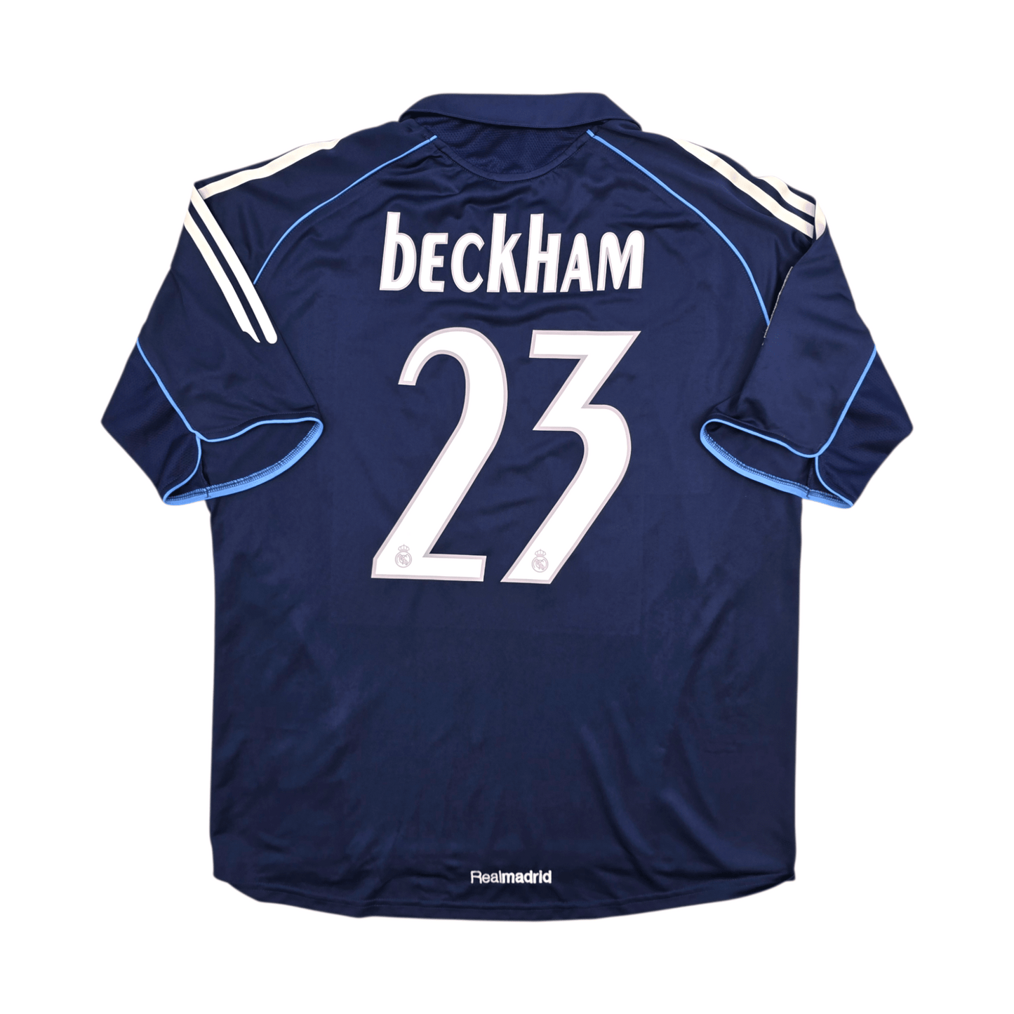 2005/06 Real Madrid Away Football Shirt (L) Adidas #23 Beckham