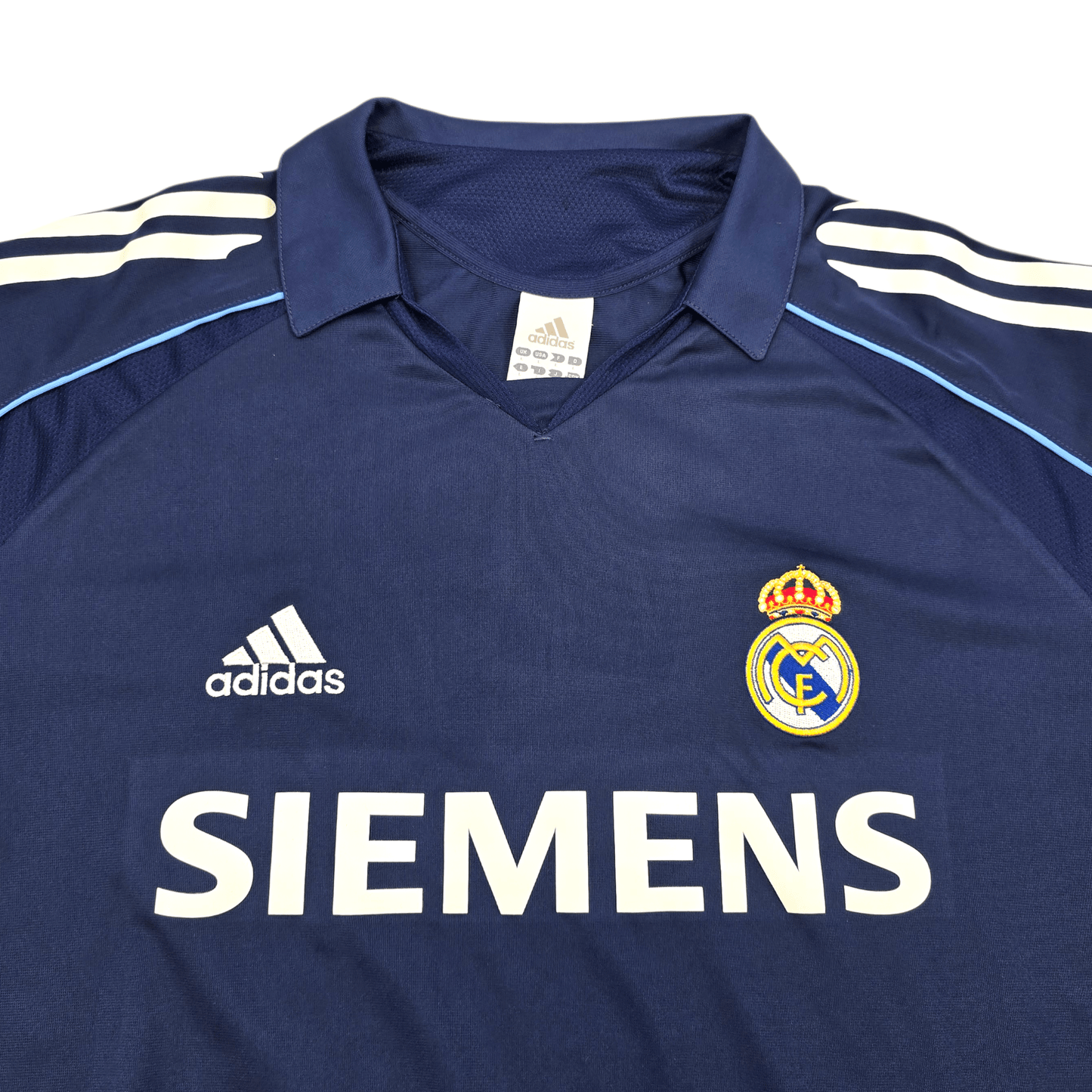 2005/06 Real Madrid Away Football Shirt (L) Adidas #23 Beckham