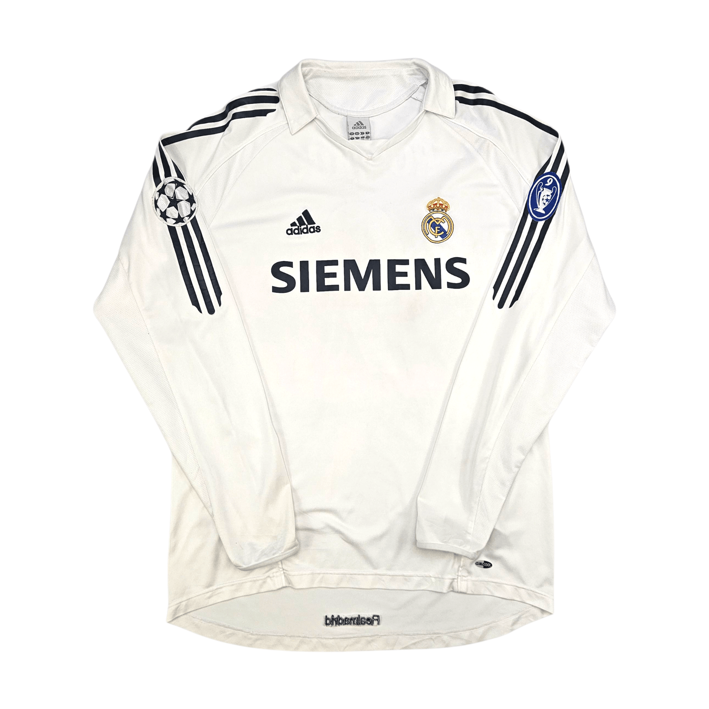 2005/06 Real Madrid Home Football Shirt (L) Adidas #9 Ronaldo