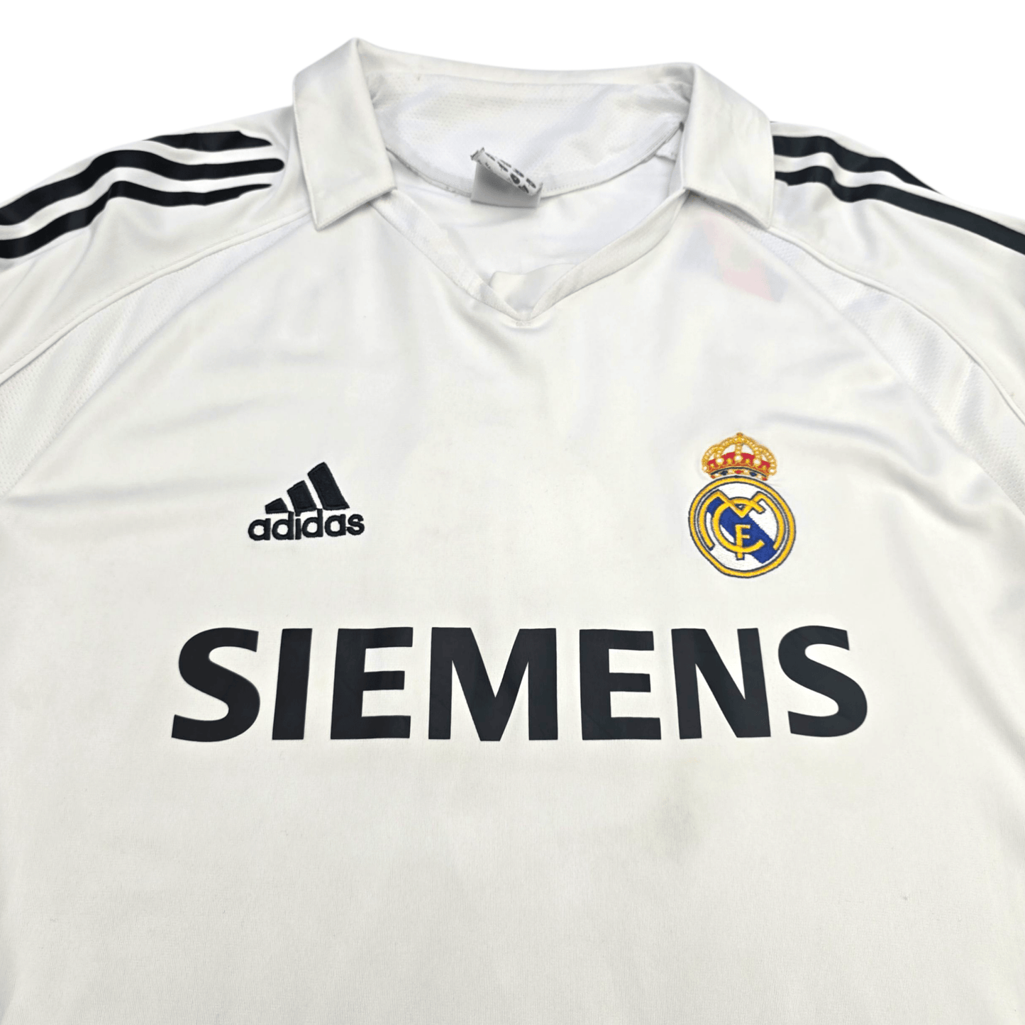 2005/06 Real Madrid Home Football Shirt (L) Adidas #9 Ronaldo