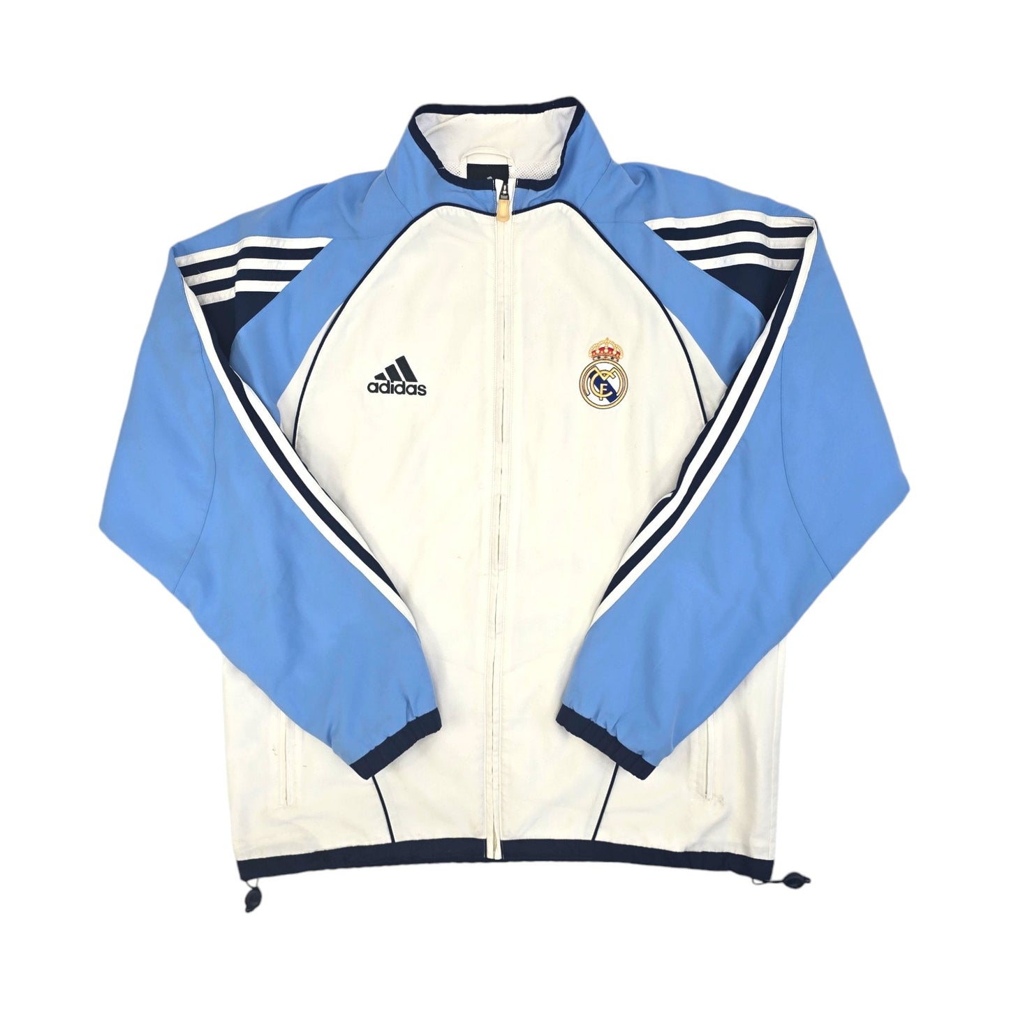 2005/06 Real Madrid Tracksuit Top (M) Adidas