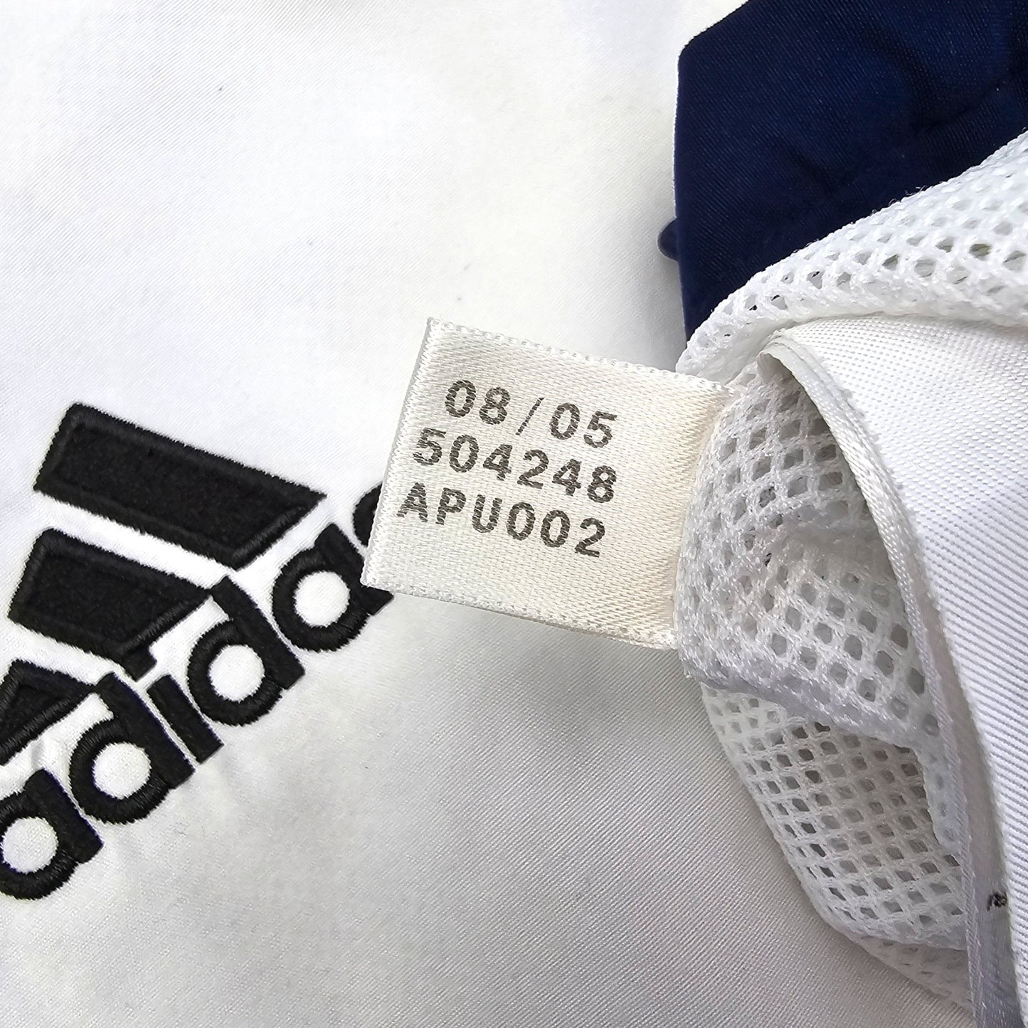 2005/06 Real Madrid Tracksuit Top (M) Adidas