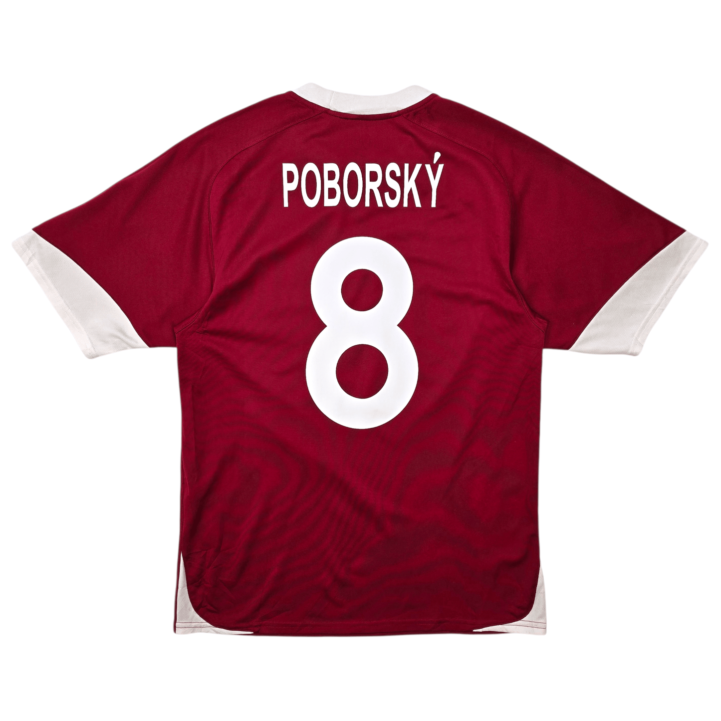 2005/06 Sparta Prague Home Football Shirt (S) Nike #8 Poborsky
