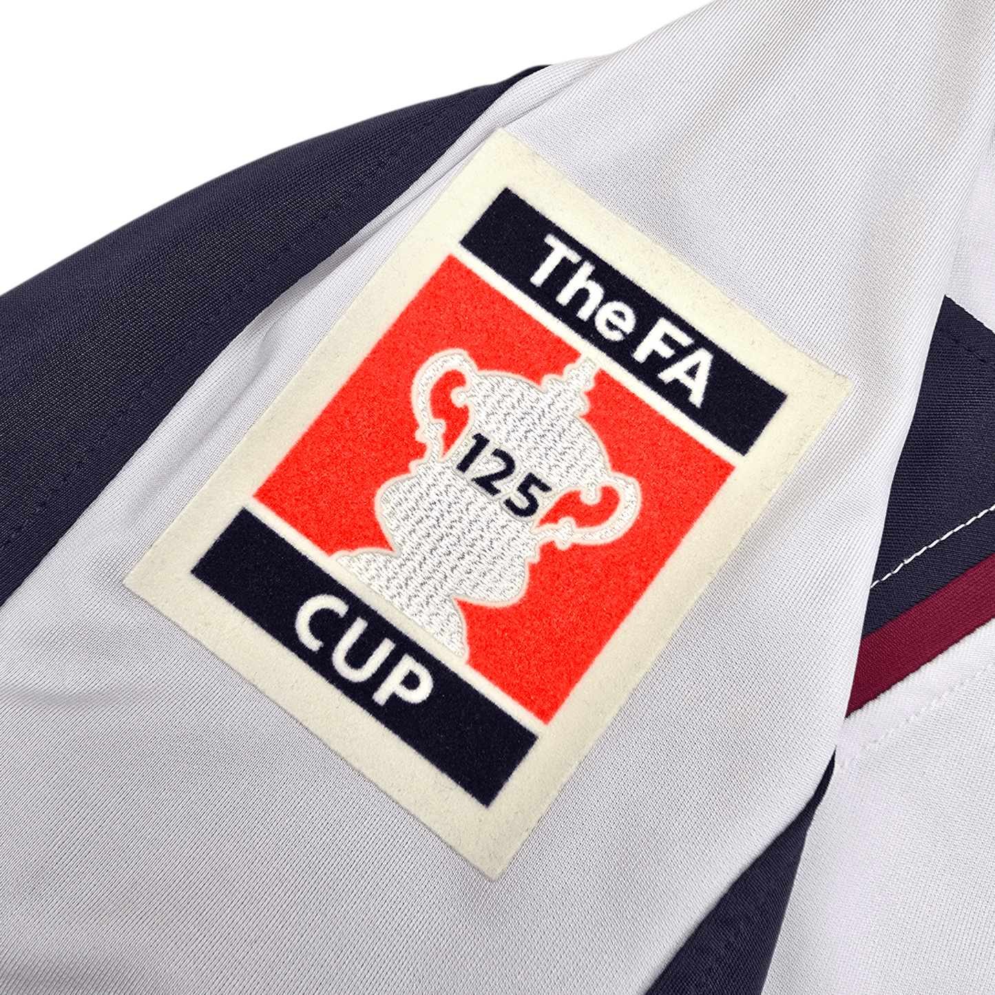 2005/06 West Ham United Away Football Shirt (L) Reebok #8 Sheringham (FA Cup)