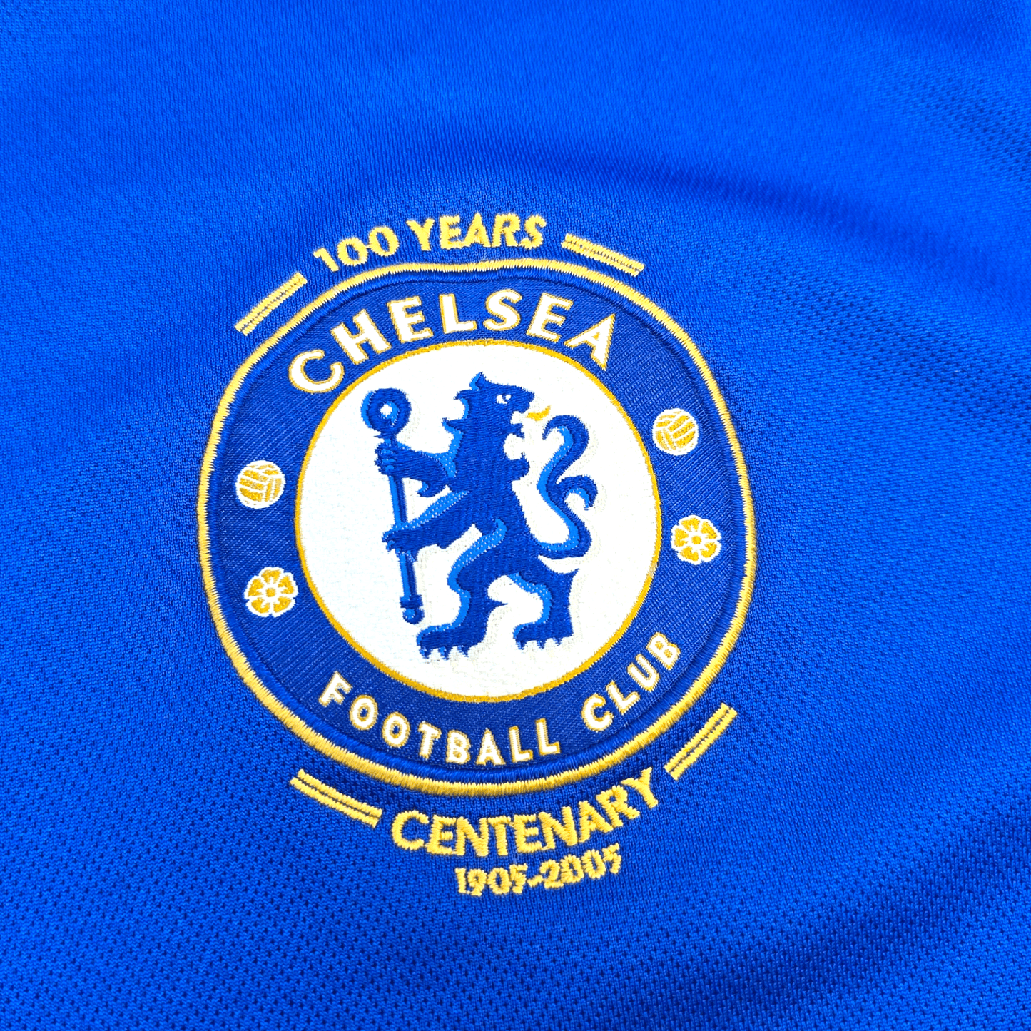 2005/07 Chelsea Home Football Shirt (M) Umbro #8 Lampard (Centenary)