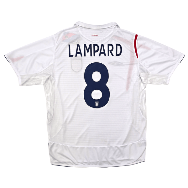 2005/07 England Home Football Shirt (L) Umbro #8 Lampard (BNWTs)