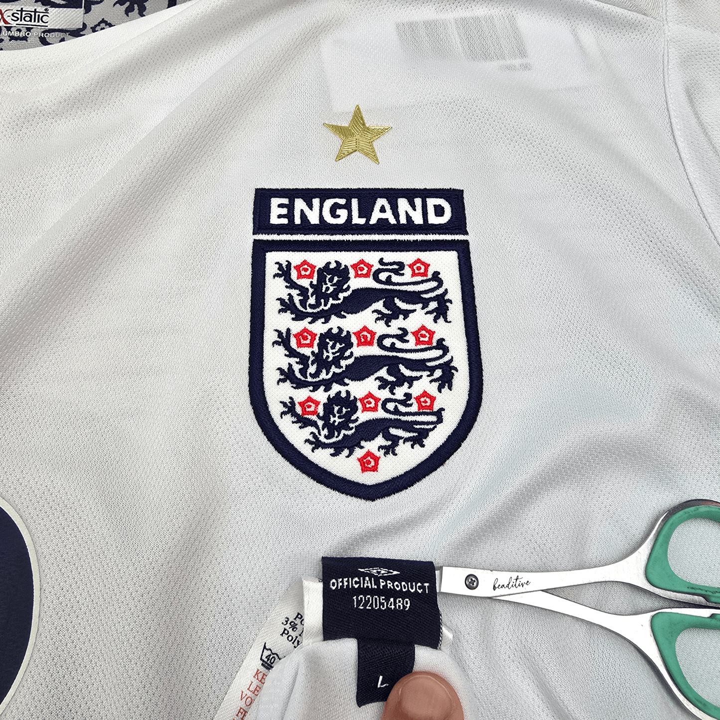 2005/07 England Home Football Shirt (L) Umbro #8 Lampard (BNWTs)