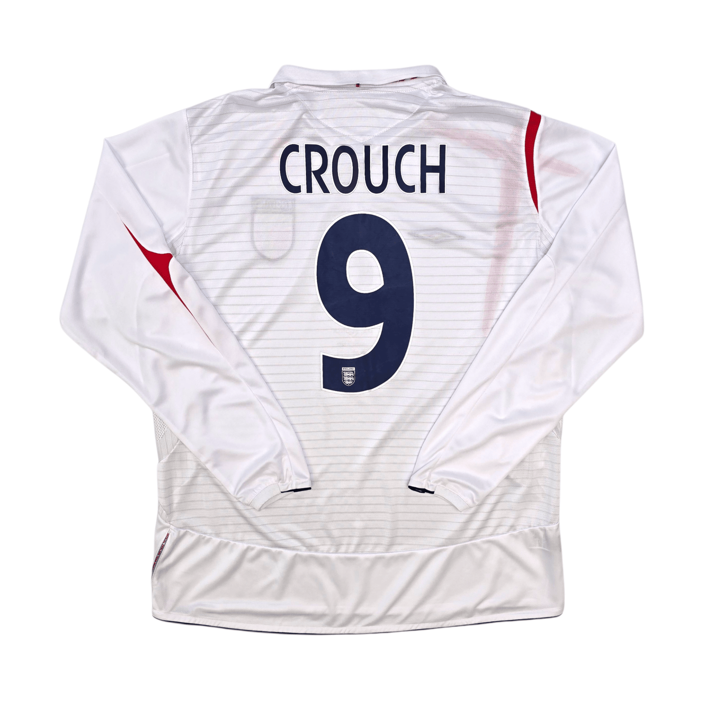 2005/07 England Home Football Shirt (XL) Umbro #9 Crouch