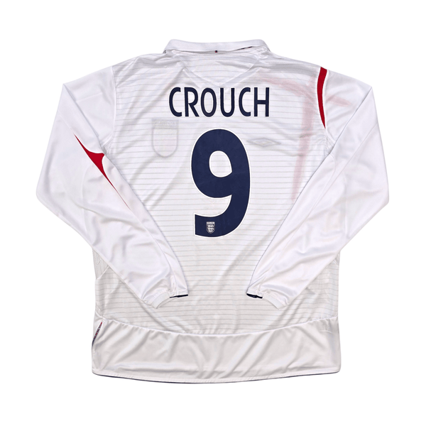 2005/07 England Home Football Shirt (XL) Umbro #9 Crouch