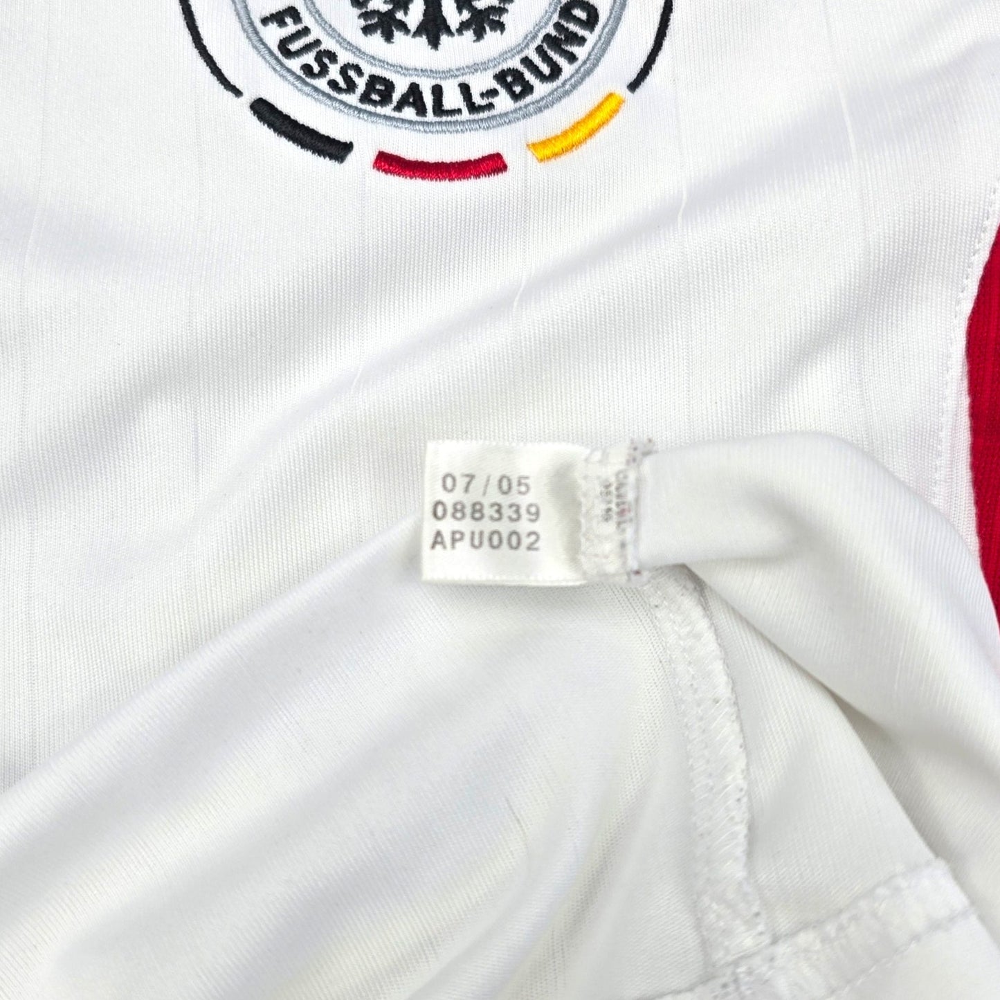 2005/07 Germany Home Football Shirt (XL) Adidas #13 Ballack