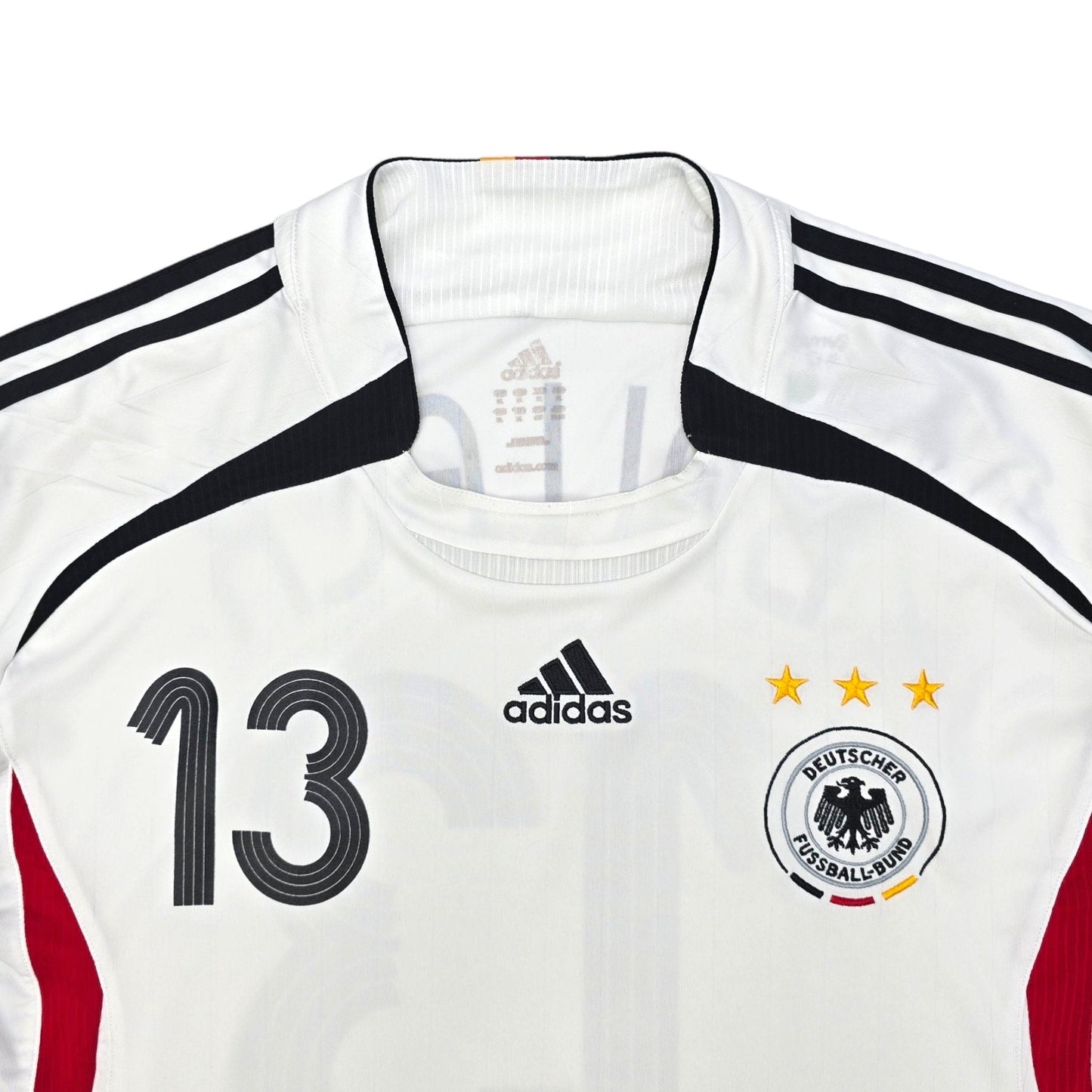 2005/07 Germany Home Football Shirt (XL) Adidas #13 Ballack