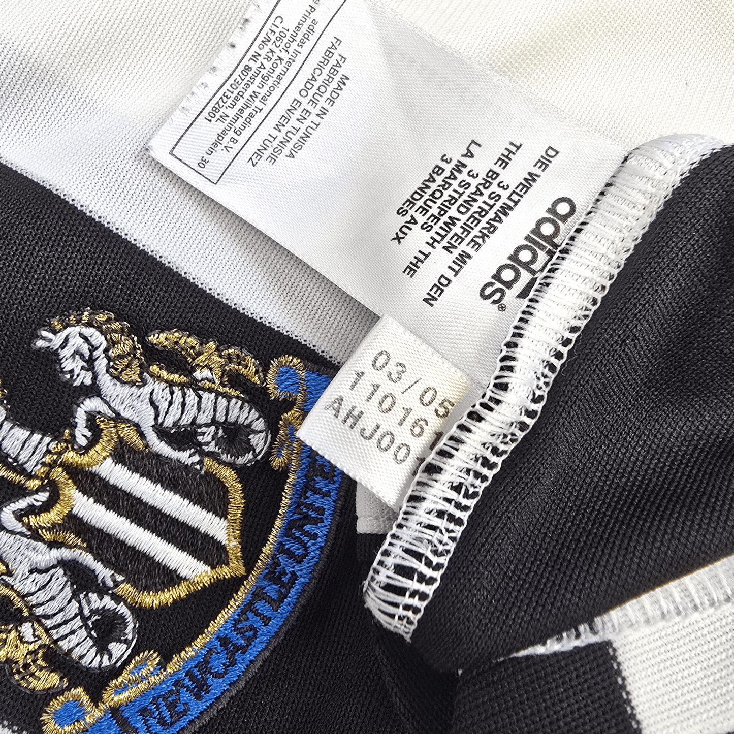 2005/07 Newcastle United Home Football Shirt (L) Adidas