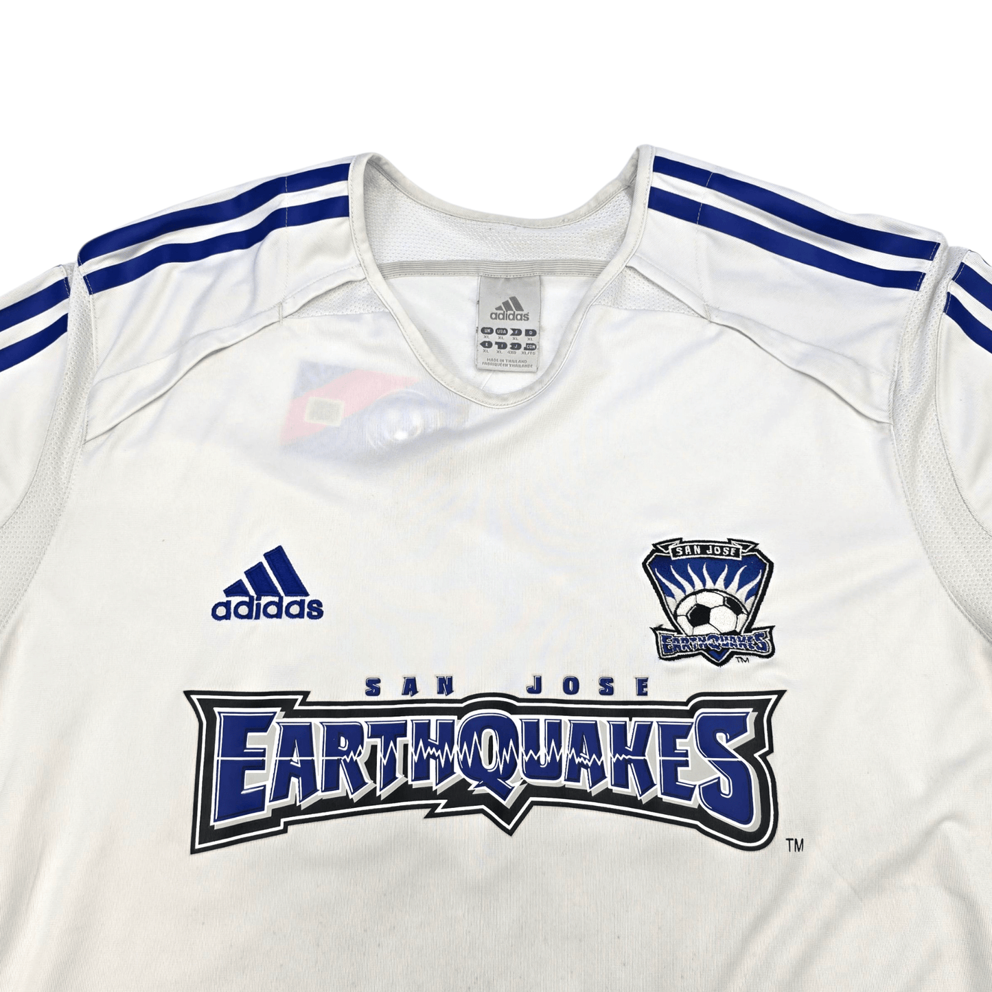2005/07 San Jose Earthquakes Away Football Shirt (XL) Adidas