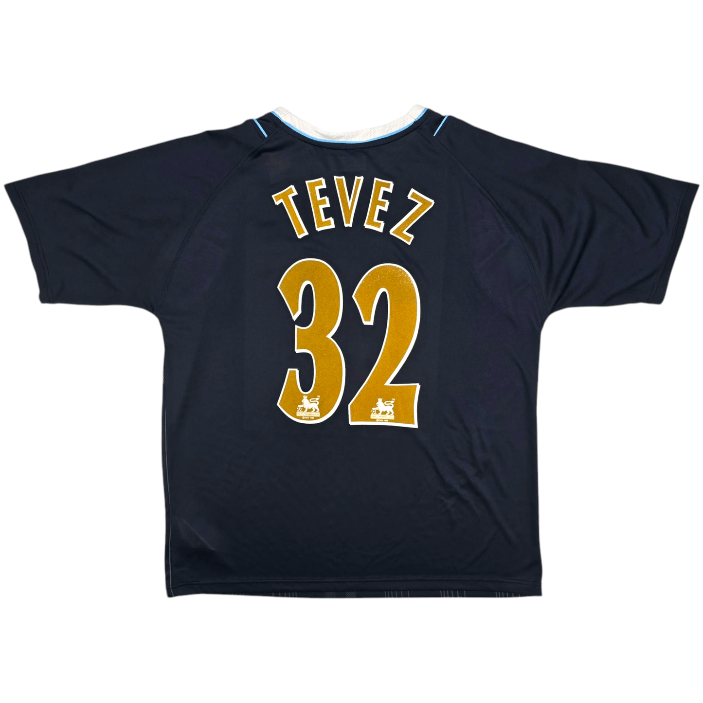 2005/07 West Ham United Away Football Shirt (XL) Reebok #32 Tevez