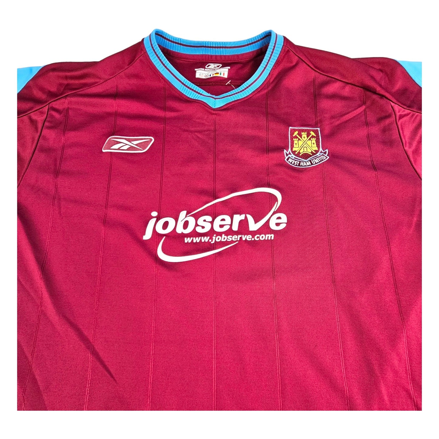 2005/07 West Ham United Home Football Shirt (XL) Reebok