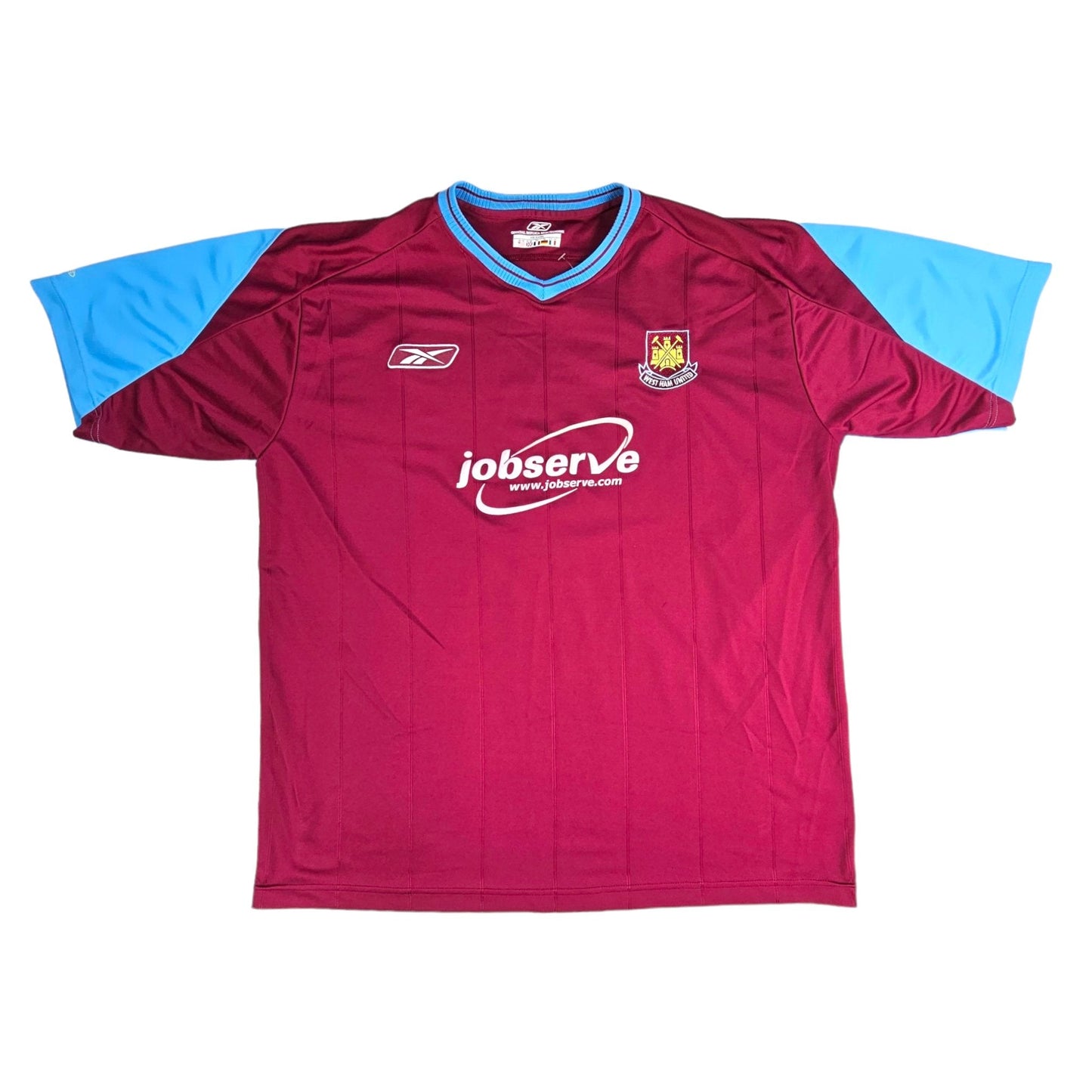 2005/07 West Ham United Home Football Shirt (XL) Reebok