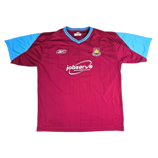 2005/07 West Ham United Home Football Shirt (XL) Reebok