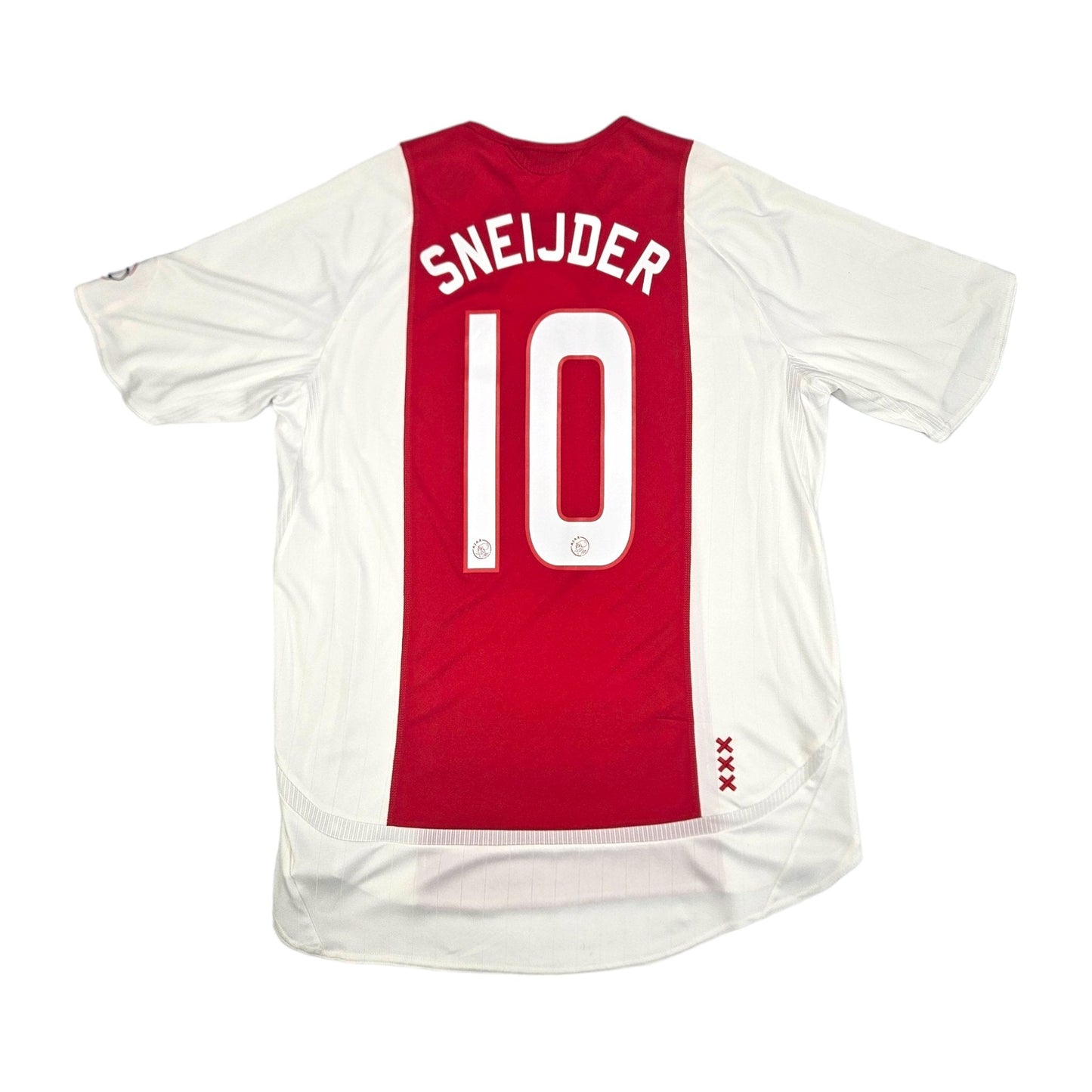 2006/07 Ajax Home Football Shirt (M) Adidas #10 Sneijder