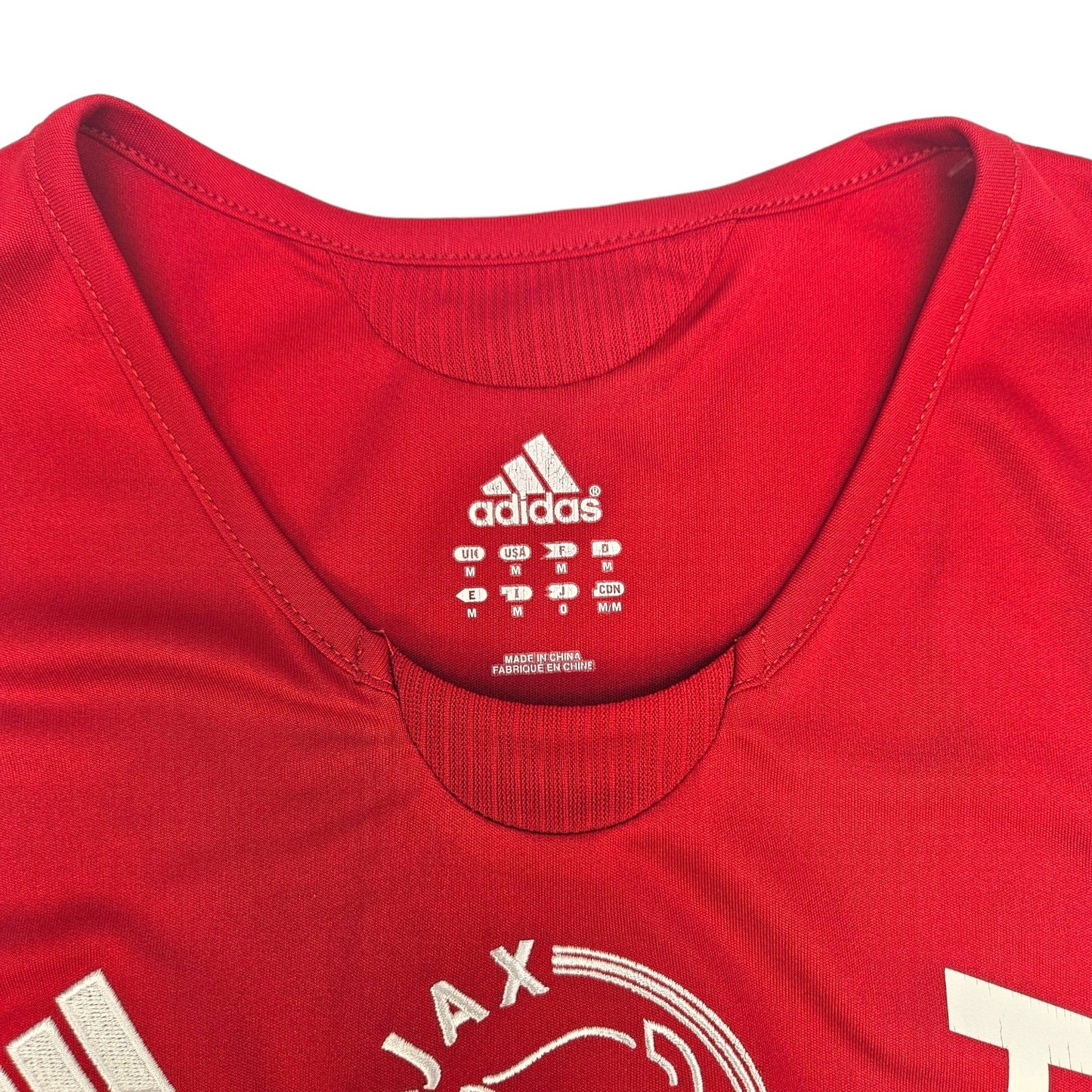 2006/07 Ajax Home Football Shirt (M) Adidas #10 Sneijder