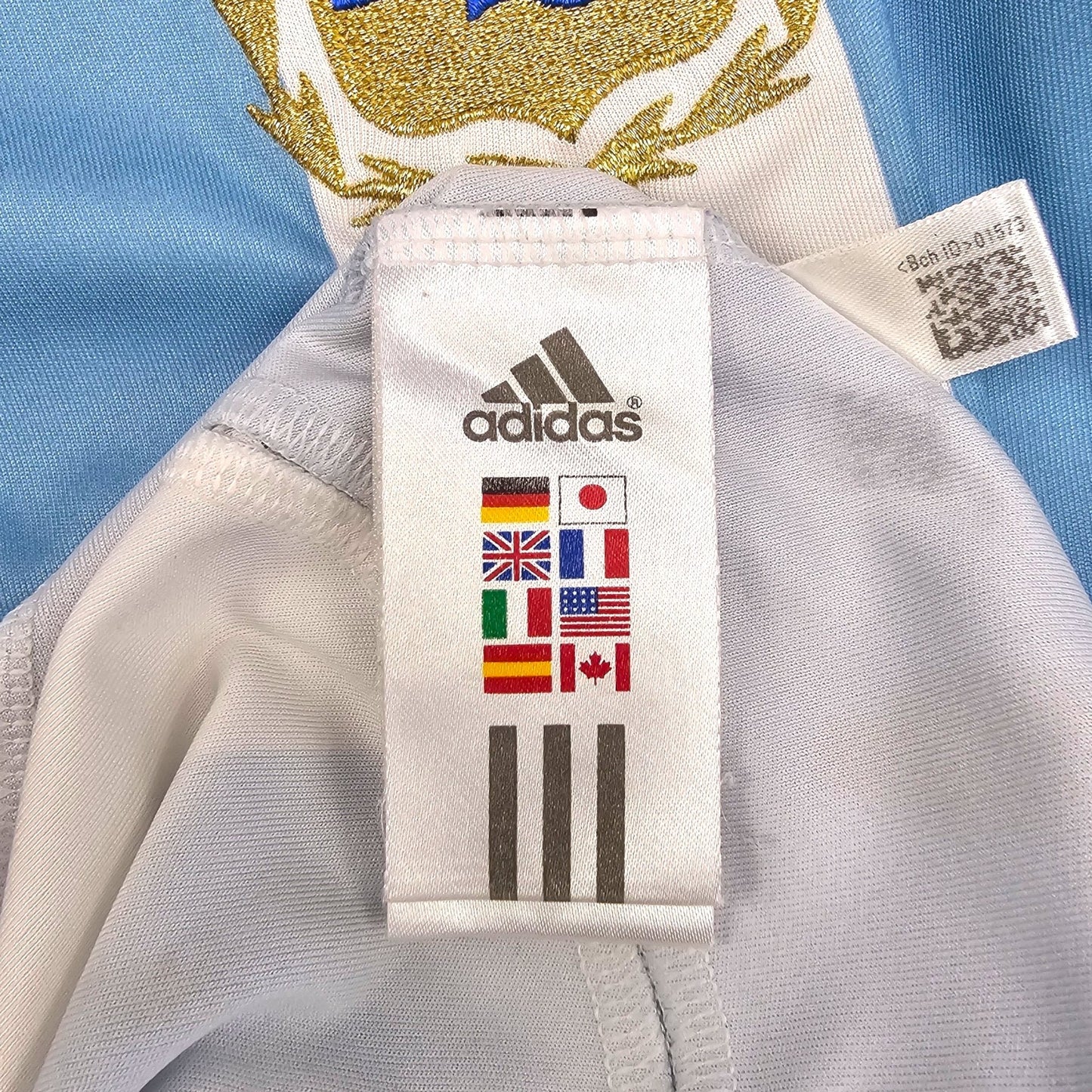 2006/07 Argentina Away Football Shirt (L) Adidas #19 Messi