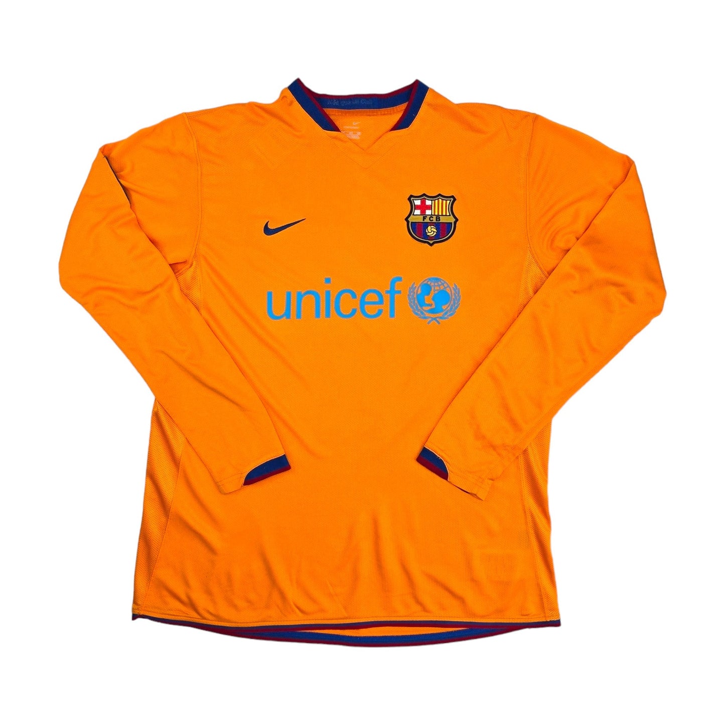 2006/07 Barcelona Away Football Shirt (L) Nike #3 Thiago Motta