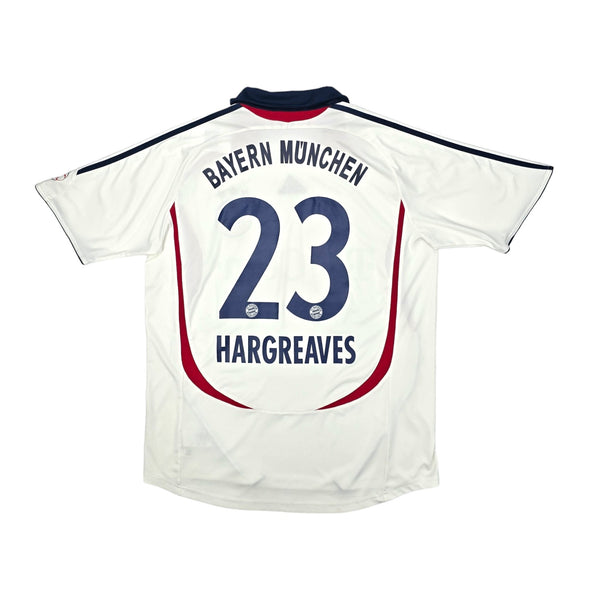 2006/07 Bayern Munich Away Football Shirt (L) Adidas #23 Hargreaves