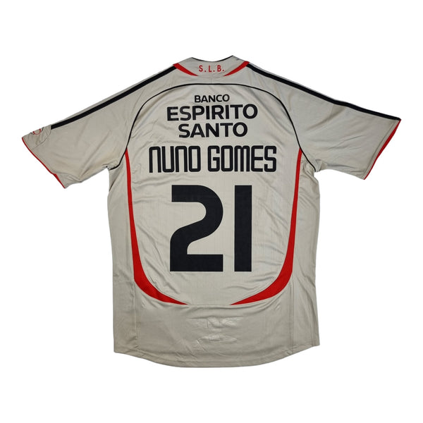 2006/07 Benfica Away Football Shirt (XL) Adidas #21 Nuno Gomes