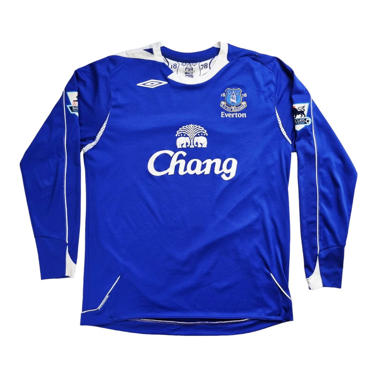 2006/07 Everton Home Football Shirt (L) Umbro #17 Cahill