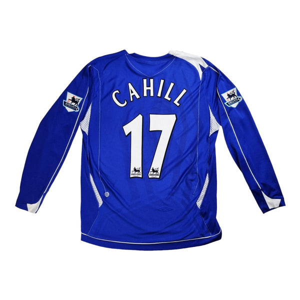 2006/07 Everton Home Football Shirt (L) Umbro #17 Cahill
