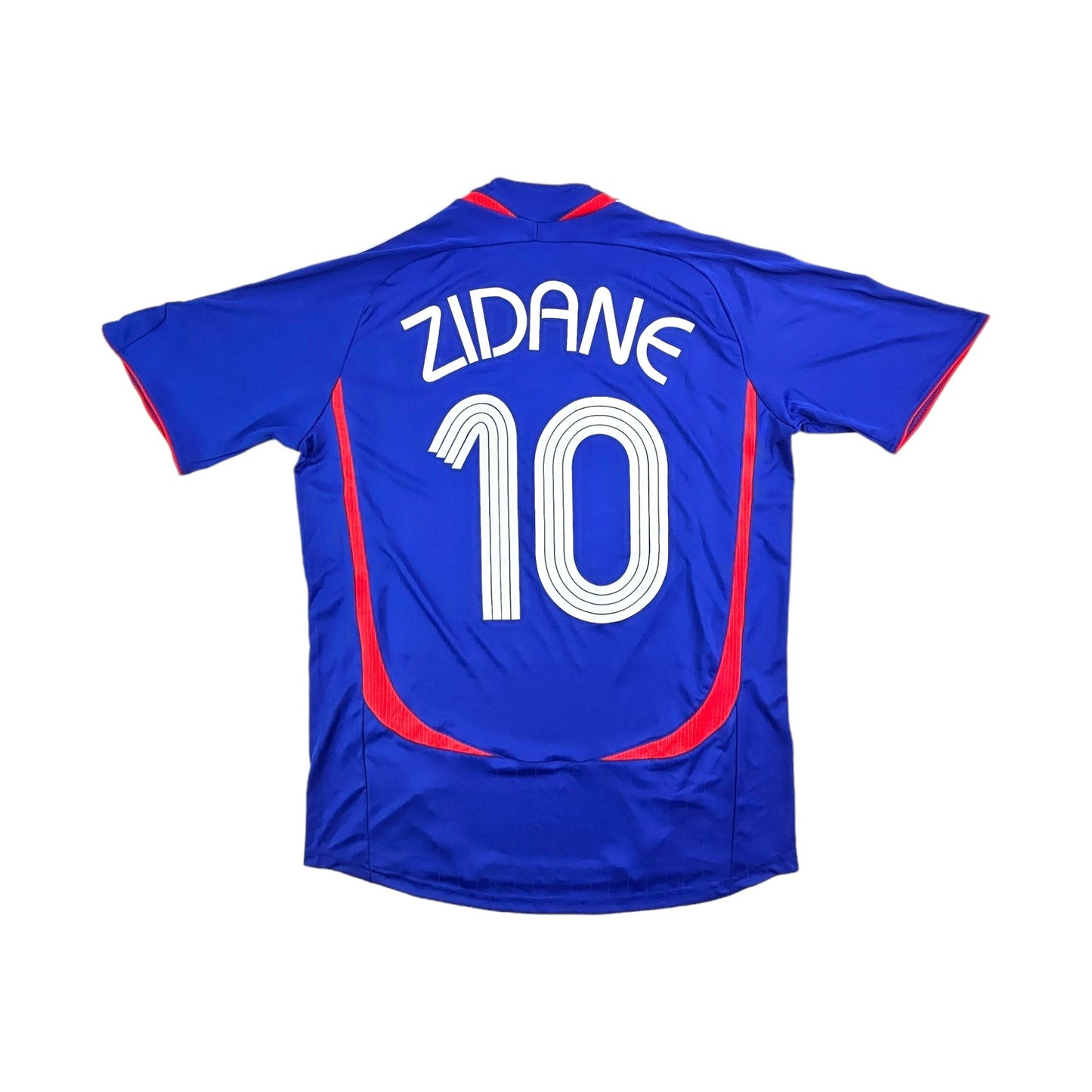 2006/07 France Home Football Shirt (M) Adidas #10 Zidane