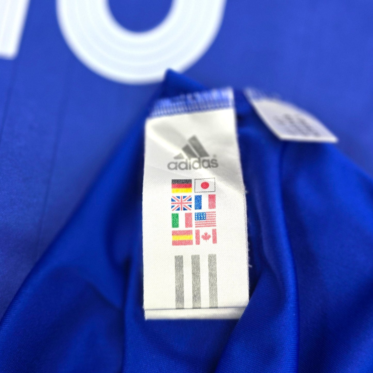 2006/07 France Home Football Shirt (M) Adidas # 10 Zidane