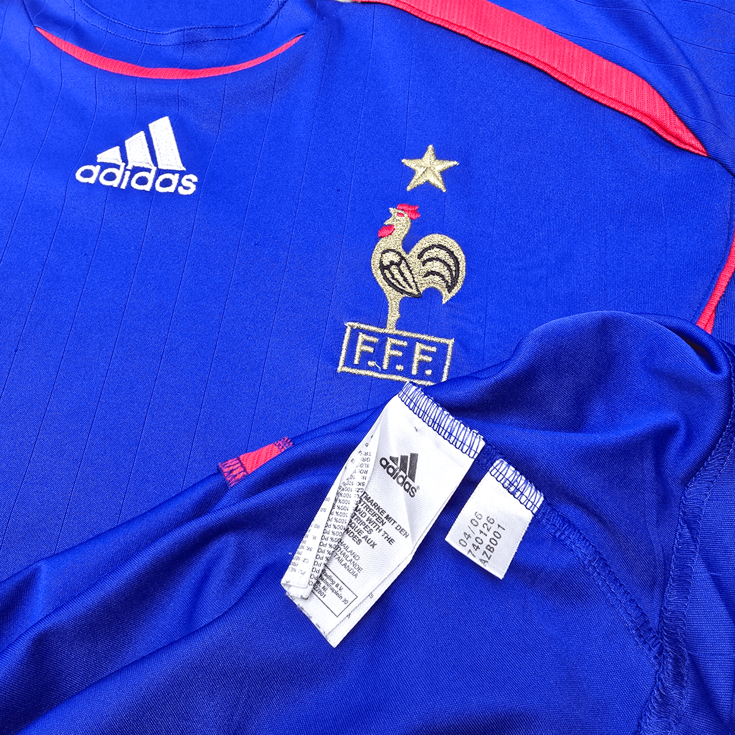 2006/07 France Home Football Shirt (XL) Adidas