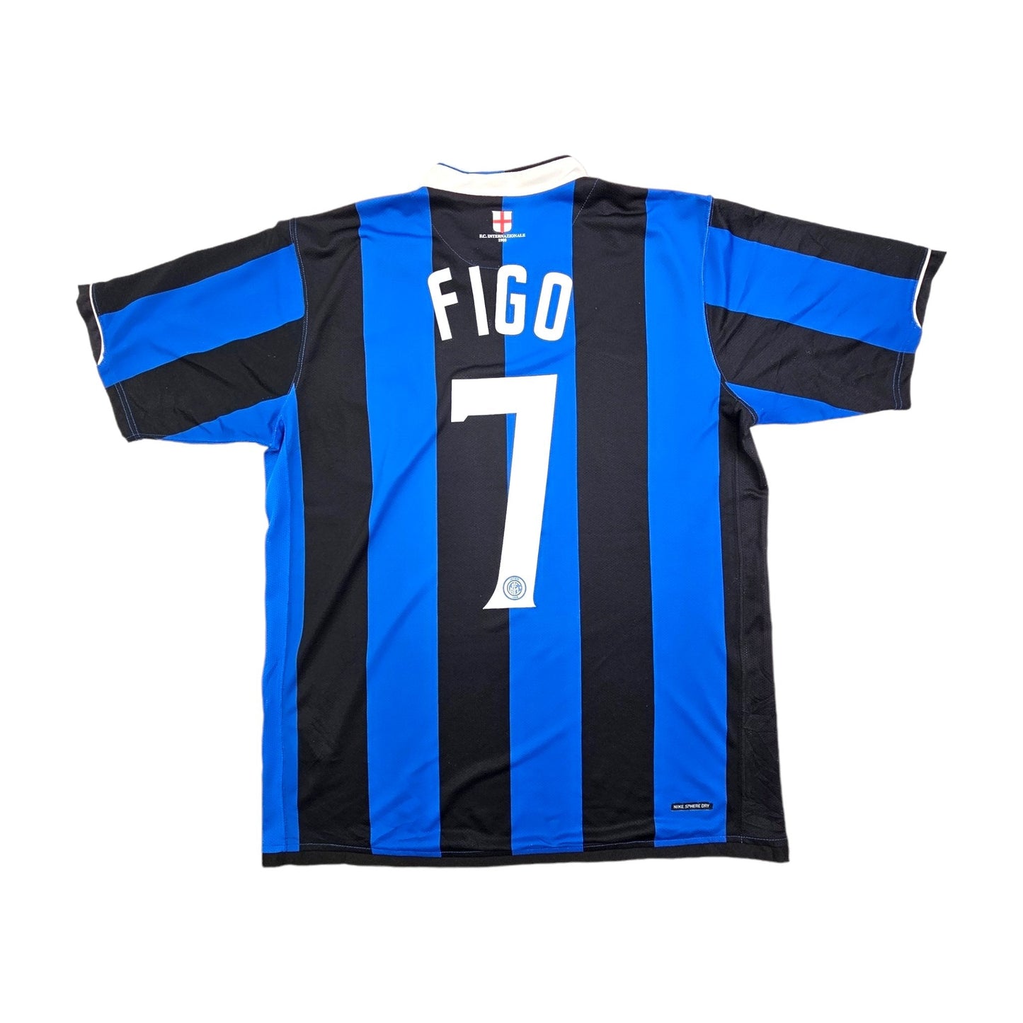 2006/07 Inter Milan Home Football Shirt (L) Nike #7 Figo